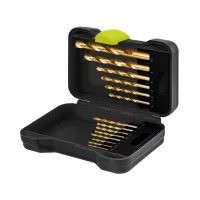 HSS Metal Drill Bit Set, 15-Piece