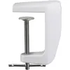 Replacement Table Clamp for Magnifying Lamps with Articulated Arm, white