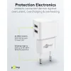 USB-A Dual Charger (12 W) white