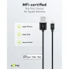 Lightning USB Charging and Sync Cable, 0.5 m, black