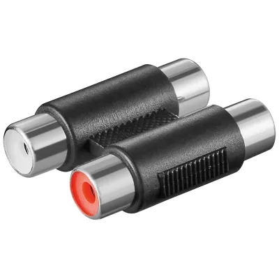 2x RCA Adapter, 2x Female to 2x Female