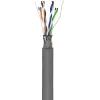 CAT 5e network cable, SF/UTP, grey
