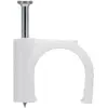 Cable Clip 16 mm, white
