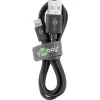 Lightning USB Charging and Sync Cable, 0.5 m, black
