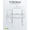 TV wall mount Pro FIXED (M)