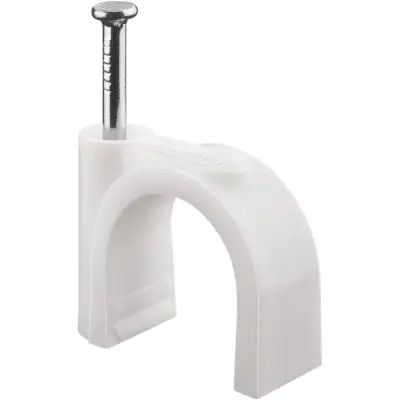 Cable Clip 16 mm, white