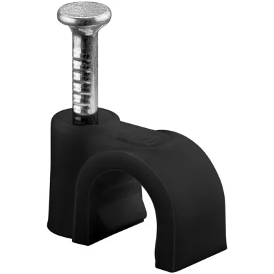 Cable Clip 6 mm, black