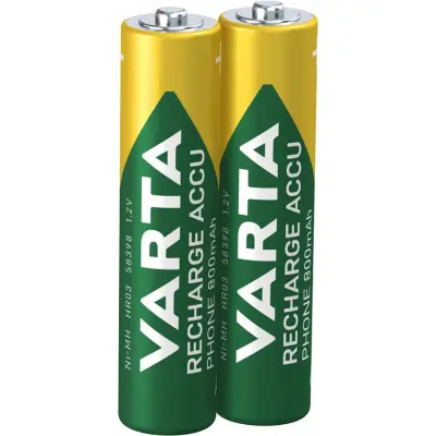 AAA (Micro)/HR03 (58398) Rechargeable - 800 mAh, 2 pcs. in blister