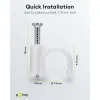 Cable Clip 8 mm, white