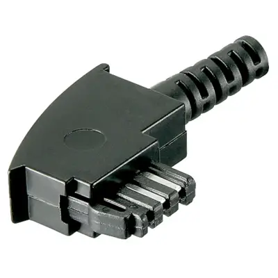 TAE-F male with Cable Protector