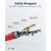CAT 6 Patch Cable S/FTP (PiMF), red