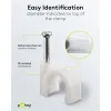Cable Clip 9 mm, white