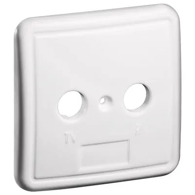 2-hole Cover Plate for Antenna Wall Sockets