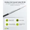 100 dB Outdoor SAT Coaxial Cable, Double Shielded, CCS