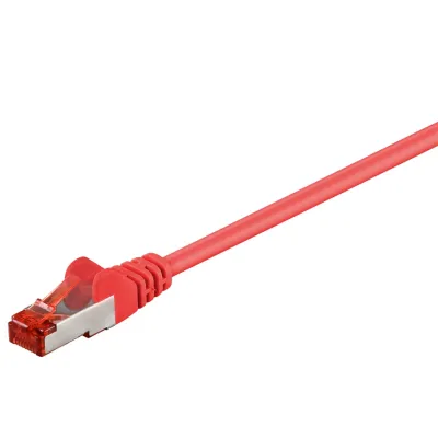 CAT 6 Patch Cable S/FTP (PiMF), red