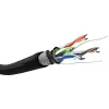 CAT 5e Outdoor Network Cable, SF/UTP, black