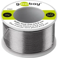 Solder Lead-Free, ø 0.8 mm, 20 g