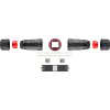Outdoor (IP68) LAN Cable Connector, CAT 6 UTP Unshielded