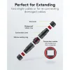 Outdoor (IP68) LAN Cable Connector, CAT 6 Shielded