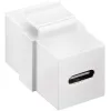Keystone Module USB-C™ Connector, USB 3.2 Gen 2 (10 Gbit/s), white