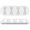 Cable Management 4 Slots, White