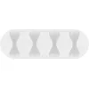 Cable Management 4 Slots, White