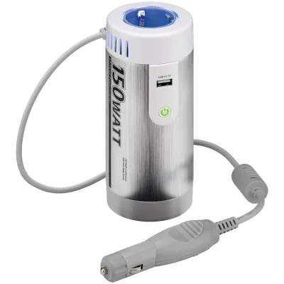 Car Voltage Converter DC/AC (12 V - 230 V/150 W) USB