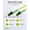 Fibre-optic Cable (FTTH), Singlemode (OS2) Yellow,(Simplex)