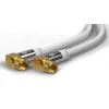 SAT Antenna Cable (135 dB), 4x Shielded