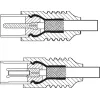 Antenna Cable with Ferrite (80 dB), Double Shielded