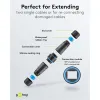 Outdoor (IP68) LAN Cable Connector, CAT 6A Shielded