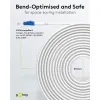 Fibre-optic Cable (FTTH), Singlemode (OS2) White,(Simplex)