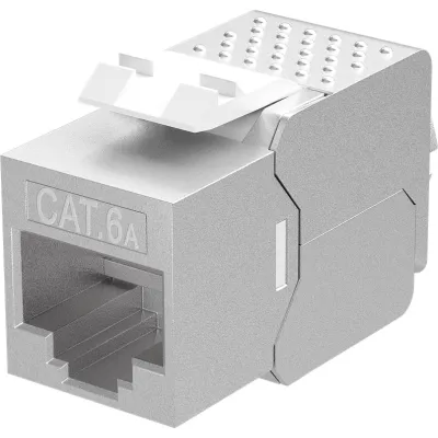 Keystone Module RJ45 CAT 6A, STP, Slim-Line