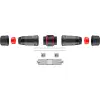 Outdoor (IP68) LAN Cable Connector, CAT 6 Shielded