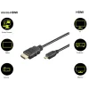 High Speed HDMI™ Cable to Micro-HDMI™