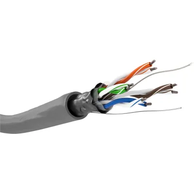 CAT 5e Network Cable, F/UTP, grey
