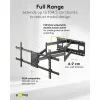 Wide Range TV Wall Mount Pro FULLMOTION (XL)