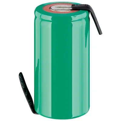 Sub-C, 3000 mAh, Solder tail (Z) Rechargeable, 1 pc. bulk