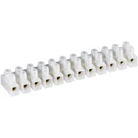 Terminal Strip Connector, 30 A, Transparent