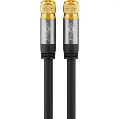 Satellite Antenna Cable (135 dB), 4x Shielded