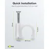 Cable Clip 9 mm, white