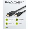 DisplayPort to HDMI Cable
