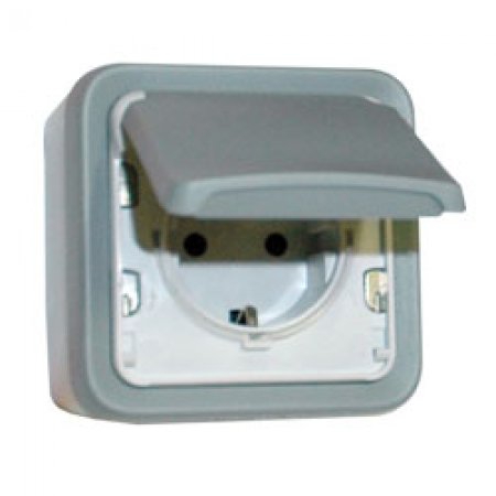 Plexo IP55 1-ая розетка, не встраиваемая Legrand, 3791040