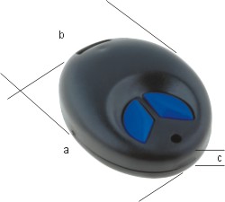 Alarmpuldikarp 51*39*15mm 2-nupp