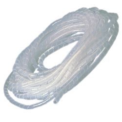 Organizer protective spiral for wires cable 9-32mm 10m Transparent