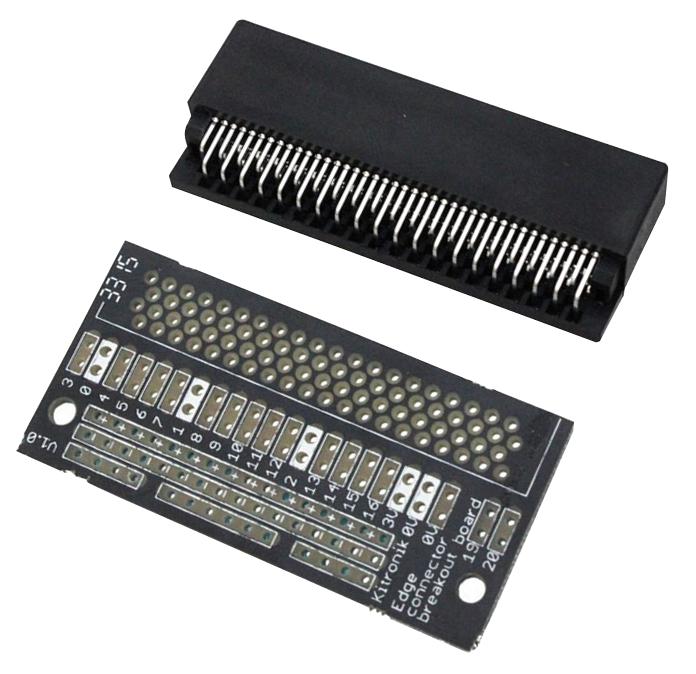 KITRONIK  5601  Breakout Board, Edge Connector, Prototyping