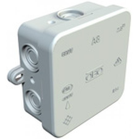 Mounting box A8 is not built-in, 75x75mm, 3600110 Grey