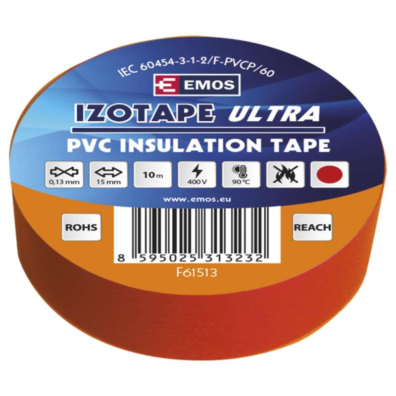 Isolate red 15mm * 10m