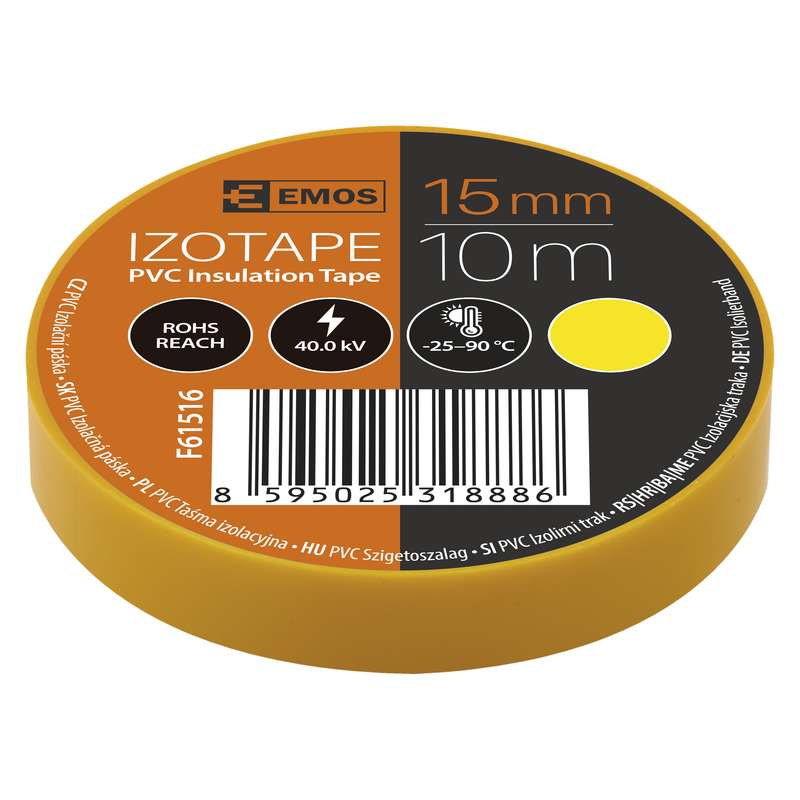 Isolate yellow 15mm * 10m