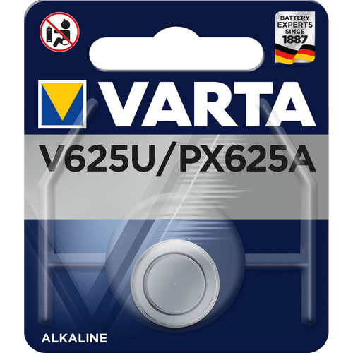 Patarei 1.5V V625U 180mAh Varta LR9 PX625A